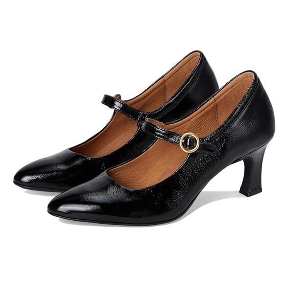 Sofft Womens Sienna Mary Jane Pumps US 11 M EU 43 Black Leather EUC - Picture 2 of 14